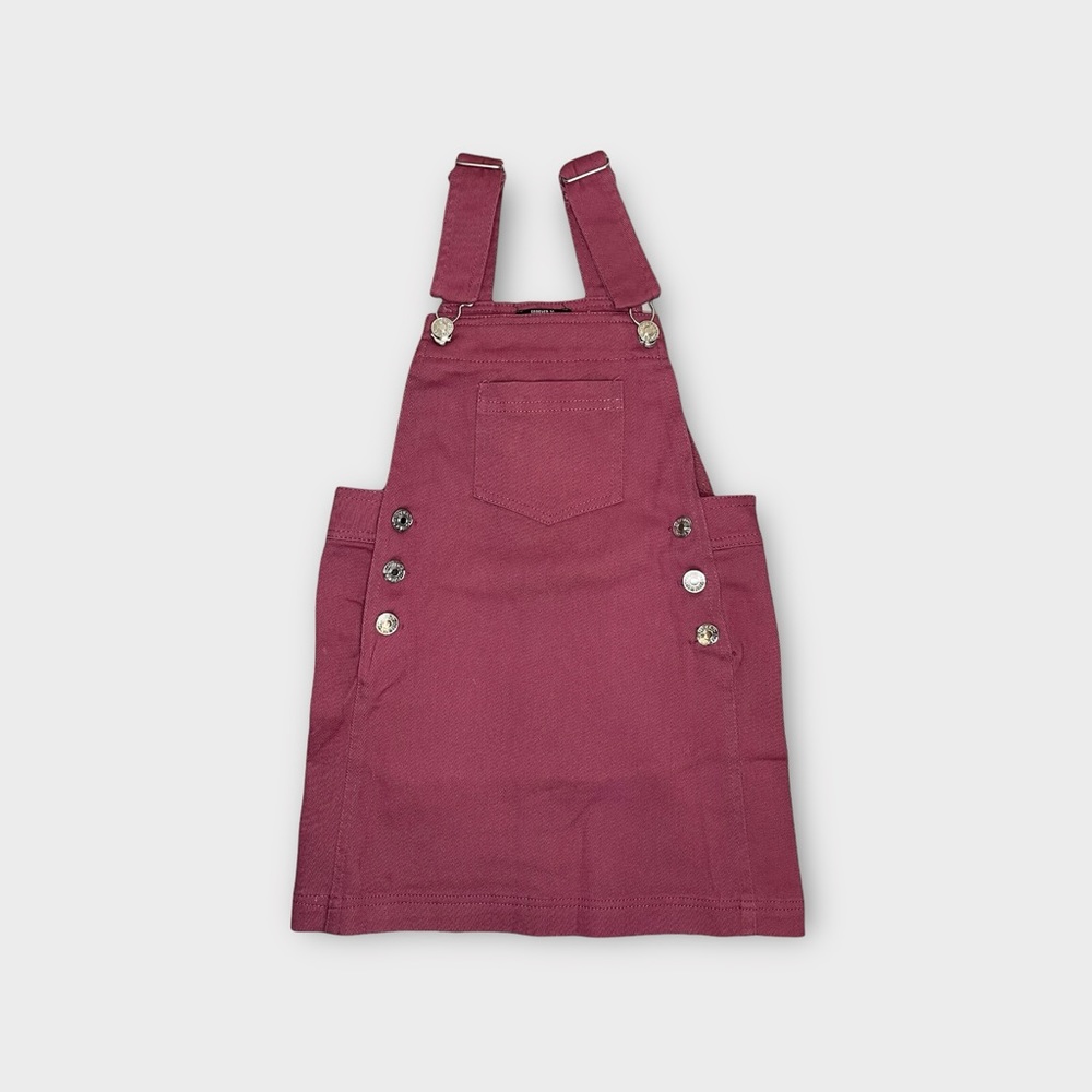 Forever 21 Kids Mauve Denim Overall Dress